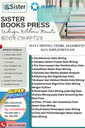 Data Mining: Teori, Algoritma, dan Implementasi